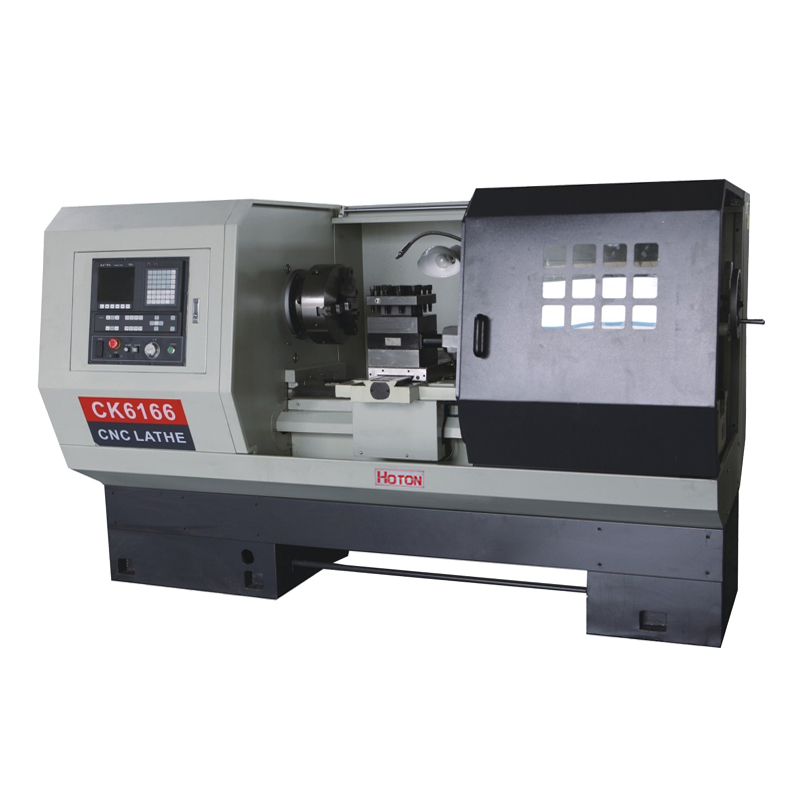 Factory Cheap Hot Grinders -
 CNC Flat Bed Lathe Machine CK6166 – Hoton